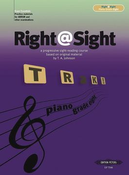 portada Right@sight for Piano, Grade 8: A Progressive Sight-Reading Course Based on Original Material by T. A. Johnson (in English)