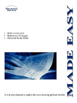 portada bible reading made easy (en Inglés)