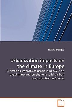 portada urbanization impacts on the climate in europe (en Inglés)