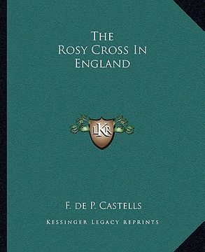 portada the rosy cross in england (in English)