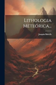 portada Lithologia Meteórica.