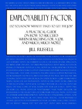 portada employability factor: do you know what it takes to get the job? (en Inglés)
