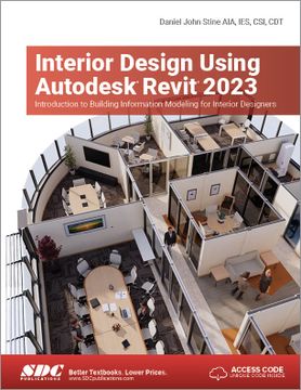 portada Interior Design Using Autodesk Revit 2023: Introduction to Building Information Modeling for Interior Designers (en Inglés)