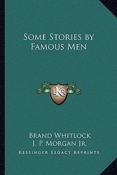 portada some stories by famous men