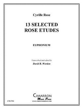 portada 13 Selected Rose Etudes (en Inglés)