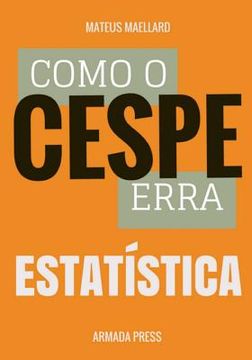 portada Como o Cespe erra: Estatística (en Portugués)