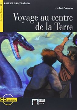 portada Voyage au Centre de la Terre (Chat Noir. Lire et S'entrainer)