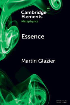 portada Essence (Elements in Metaphysics) (en Inglés)