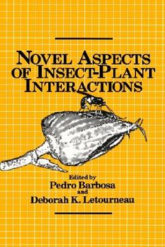 portada novel aspects of insect-plant interactions (en Inglés)
