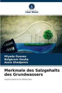 portada Merkmale des Salzgehalts des Grundwassers (en Alemán)