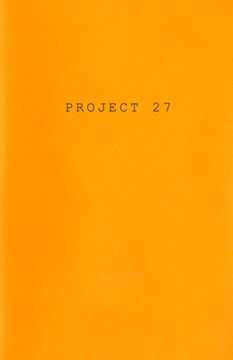 portada Project 27: An American Thought Experiment (en Inglés)