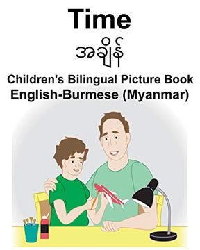 portada English-Burmese (Myanmar) Time Children's Bilingual Picture Book 