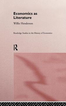 portada economics as literature (en Inglés)