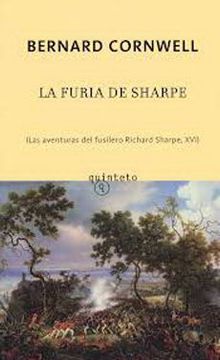 portada LA FURIA DE SHARPE. Las aventuras del fusilero Richard Sharpe, XVI.
