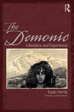 portada the demonic: literature and experience (in English)