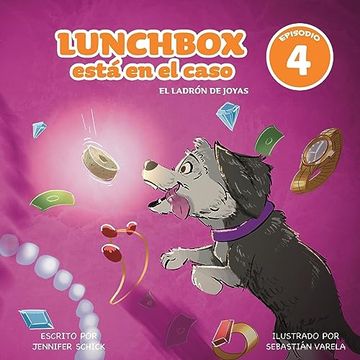 portada Lunchbox Is On The Case Episode 4: El Ladrón de Joyas: El Ladrón de Joyas: The Jewel Thief