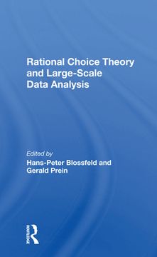 portada Rational Choice Theory and Largescale Data Analysis [Soft Cover ] (en Inglés)
