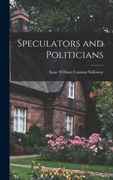 portada Speculators and Politicians