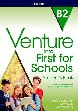 portada Venture Into First for Schools: Student's Book Pack (en Inglés)