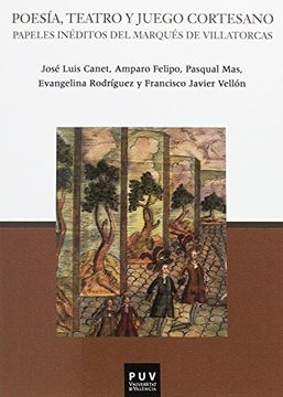 portada Poesía, Teatro y Juego Cortesano (Parnaseo)