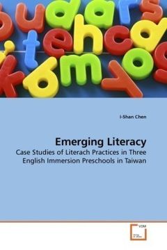 portada Emerging Literacy: Case Studies of Literach Practices in Three English Immersion Preschools in Taiwan