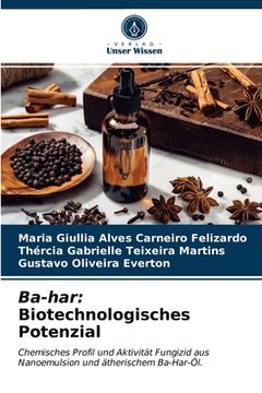 portada Ba-har: Biotechnologisches Potenzial (en Alemán)