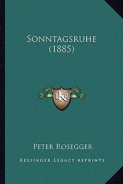 portada Sonntagsruhe (1885) (en Alemán)