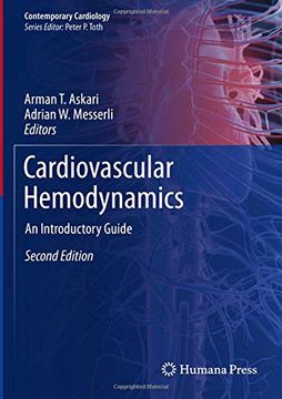 portada Cardiovascular Hemodynamics: An Introductory Guide (Contemporary Cardiology) (en Inglés)