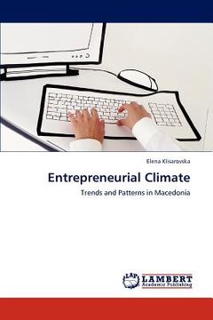 portada entrepreneurial climate (en Inglés)