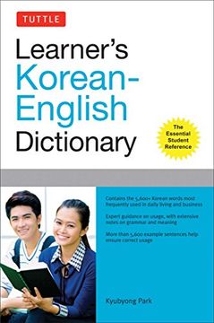 portada Tuttle Learner's Korean-English Dictionary: The Essential Student Reference (in English)