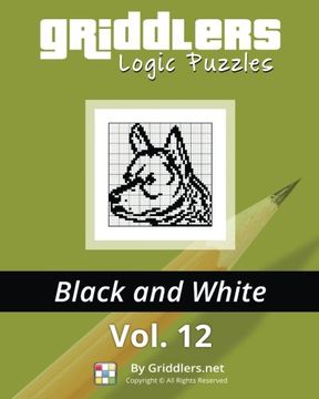 portada Griddlers Logic Puzzles: Black and White (Volume 12)