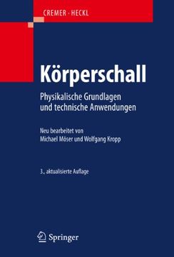 portada Körperschall: Physikalische Grundlagen und Technische Anwendungen (en Alemán)