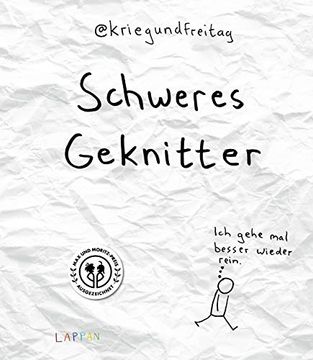 portada Schweres Geknitter: Cartoons und Collagen von @Kriegundfreitag (en Alemán)