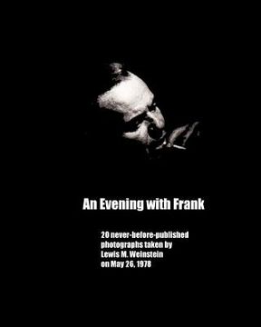 portada An Evening with Frank: 20 never before published photos (in English)