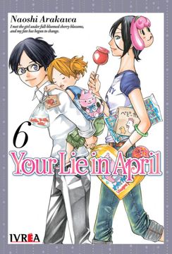 portada Your lie in April 6 (in Spanish)