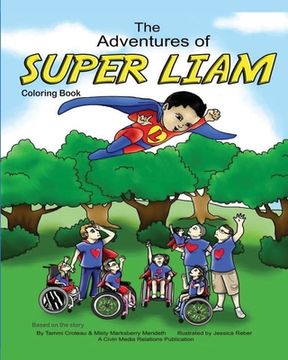 portada The Adventures of Super Liam Coloring Book (en Inglés)