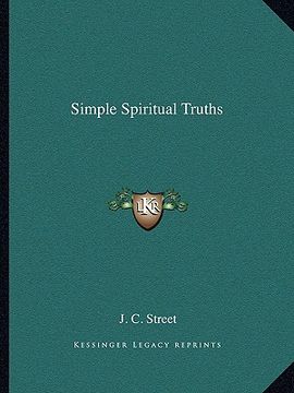 portada simple spiritual truths (en Inglés)