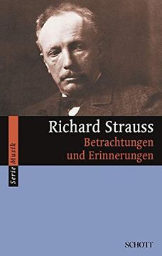 portada Richard Strauss: Betrachtungen und Erinnerungen (in German)
