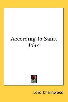 portada according to saint john (en Inglés)