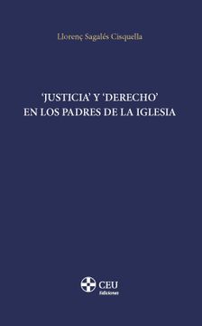 portada Justicia y Derecho en los Padres de la Iglesia (in Spanish)