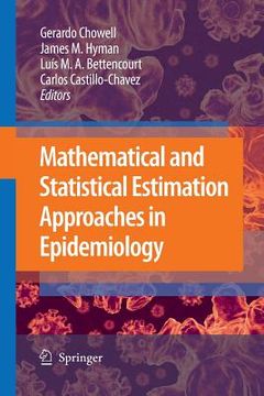 portada Mathematical and Statistical Estimation Approaches in Epidemiology (en Inglés)