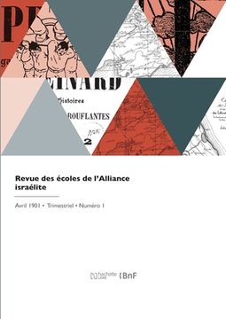 portada Revue des écoles de l'Alliance israélite (en Francés)