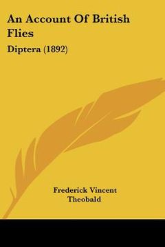 portada an account of british flies: diptera (1892) (en Inglés)