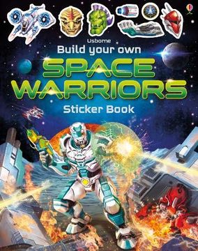 portada Build Your own Space Warriors Sticker Book (Build Your own Sticker Book) (en Inglés)