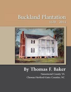 portada Buckland Plantation 1670 - 2014