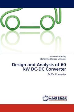 portada design and analysis of 60 kw dc-dc converter (en Inglés)