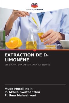 portada Extraction de D-Limonène (en Francés)