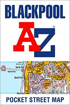 portada Blackpool A-Z Pocket Street Map (en Inglés)