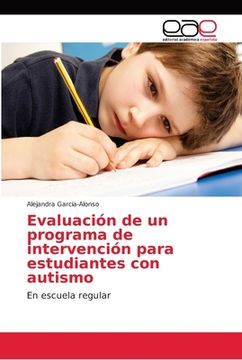 portada Evaluación de un programa de intervención para estudiantes con autismo