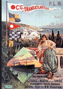 portada Carnet Blanc, Affiche Paquebot Poste Algérie Tunisie (en Francés)